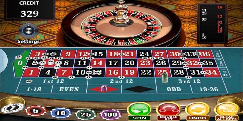 Roulette là một game casino có lối đánh đơn giản